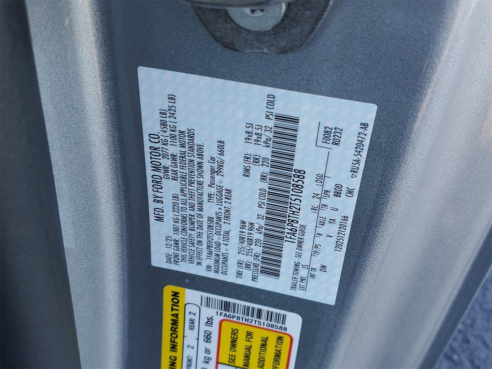 2026 Ford Mustang EcoBoost