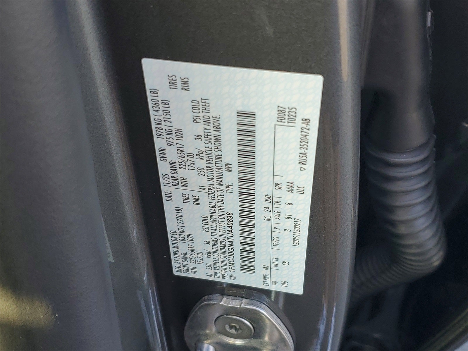 2026 Ford Escape Active