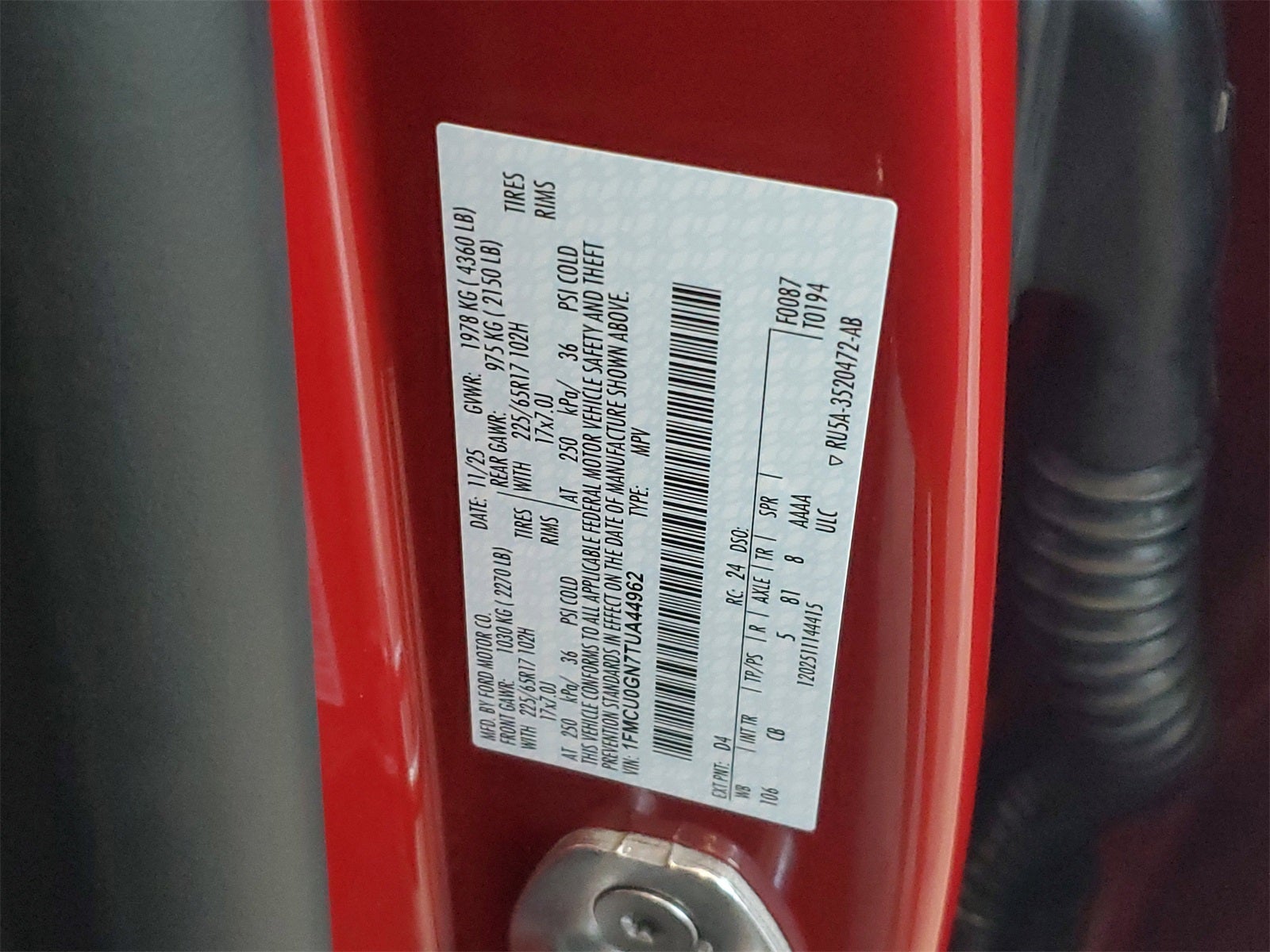 2026 Ford Escape Active