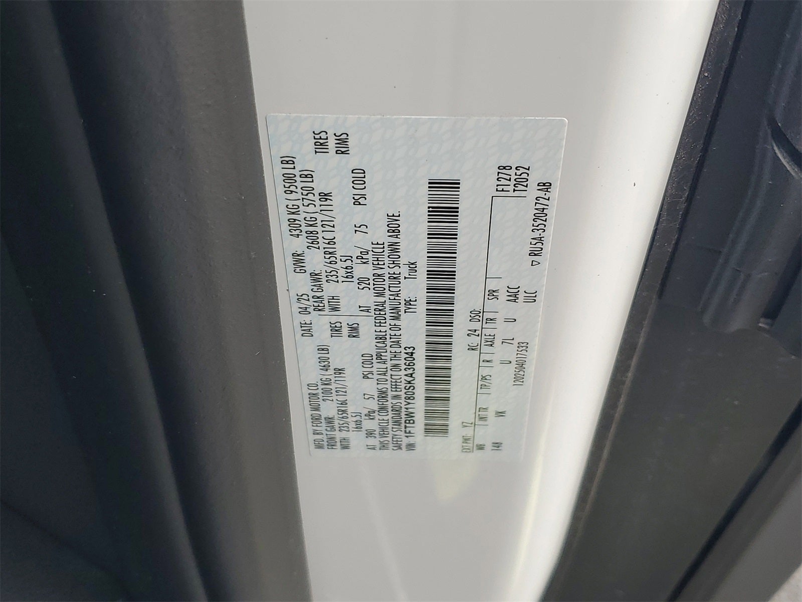 2025 Ford Transit-350 Base XL Trim