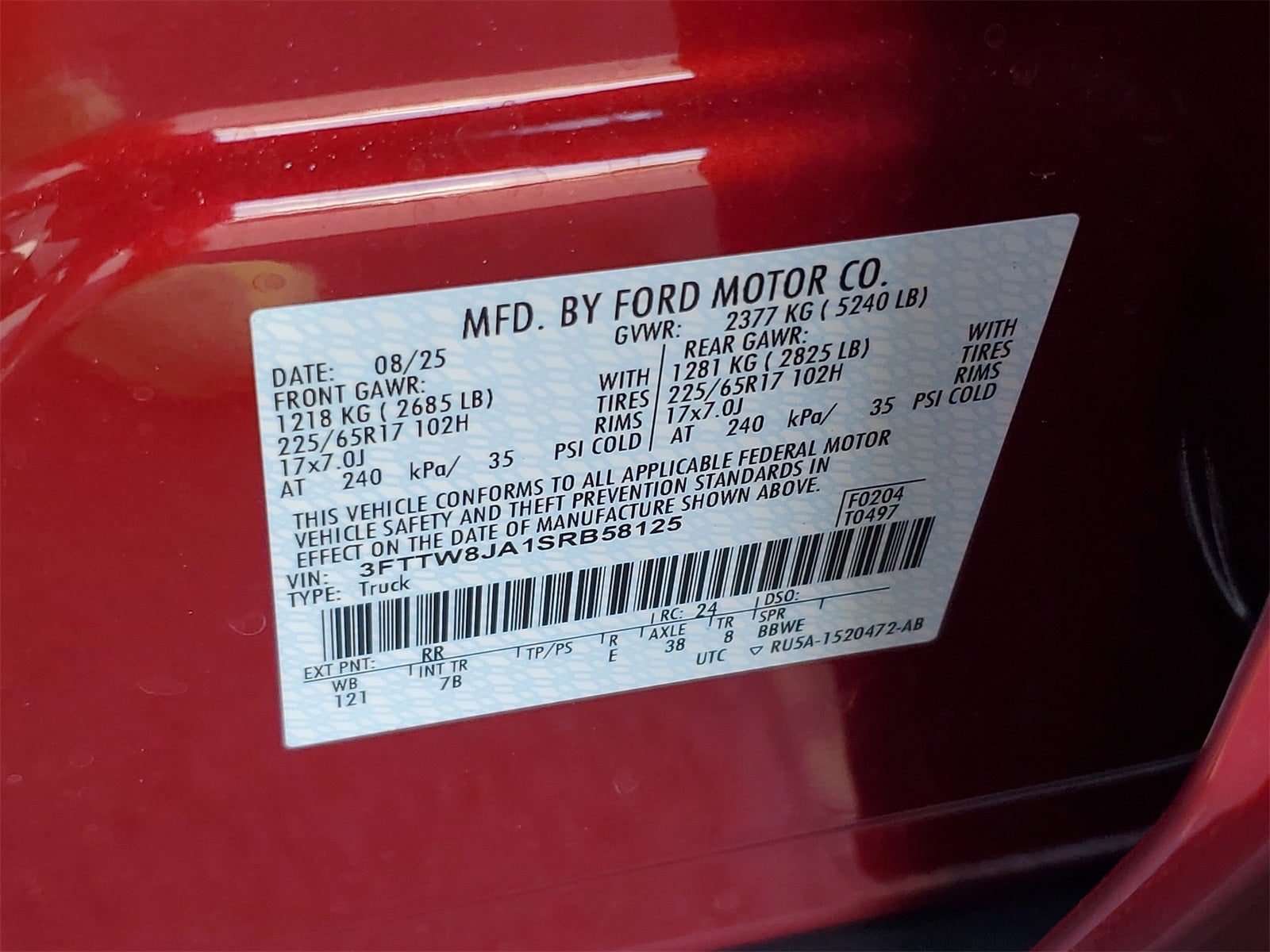 2025 Ford Maverick XLT